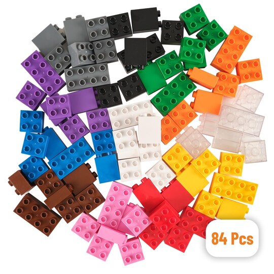 Strictly Briks Classic Bricks 96 Piece 2x4 in 12 Colors Building Brick Strictly Briks Classic Bricks 96 Piece 2x4 in 12 Colors Building Brick